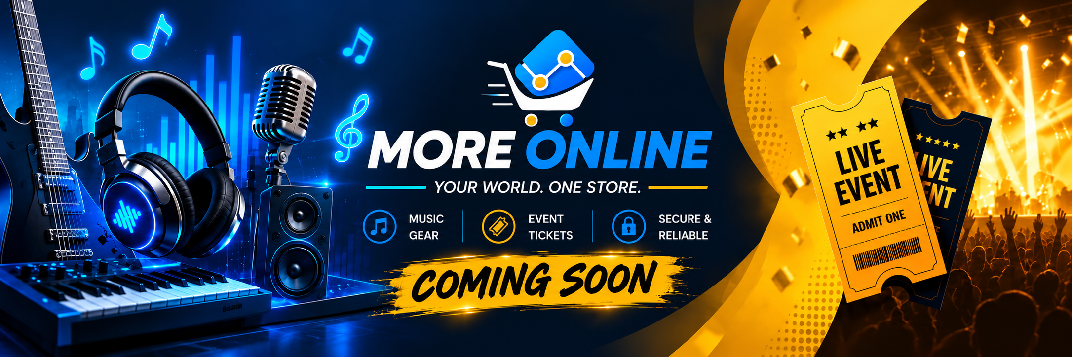 More Online music and live event promotion
